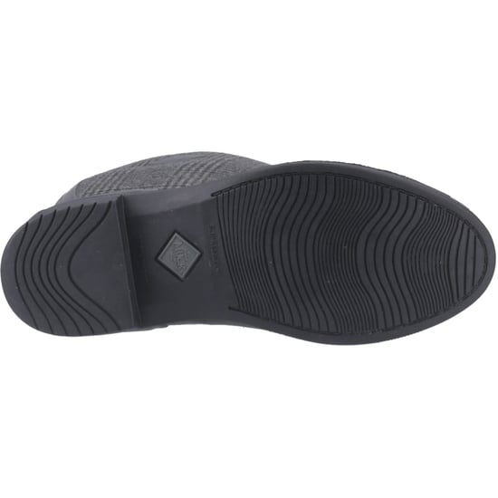 Muck Boots Derby Tall Gummi Damenstiefel Schwarz/Karo Winter kniehoch - Image 3