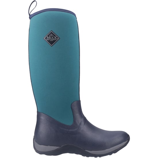 Muck Boots Arctic Adventure Damen Winterschaftstiefel aus Neopren in Marineblau/Tannengrün - Image 6