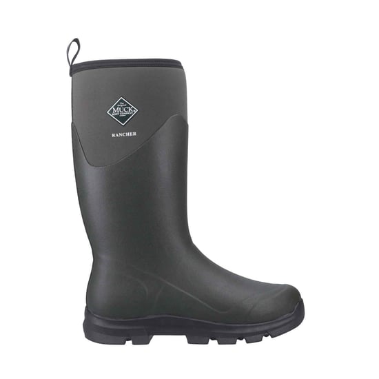 Muck Boots Rancher Gummistiefel für Herren in Staubgrün/Schwarz, Winterkniekurze Stiefel - Image 6