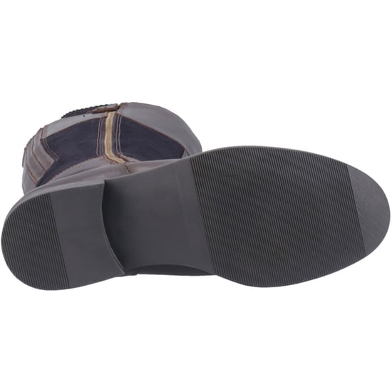 Cotswold Buscot Leder Damenstiefel Braun/Marineblau - Image 3