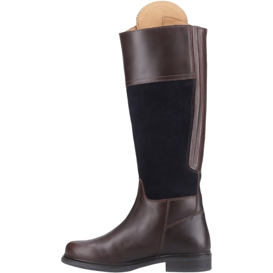 Cotswold Buscot Leder Damenstiefel Braun/Marineblau - Image 4