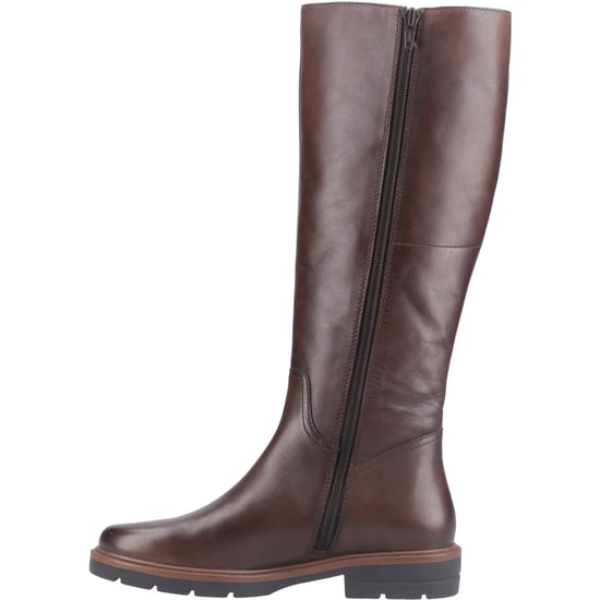 Hush Puppies Tallulah Leder Frauen Braun Stiefel - Image 4