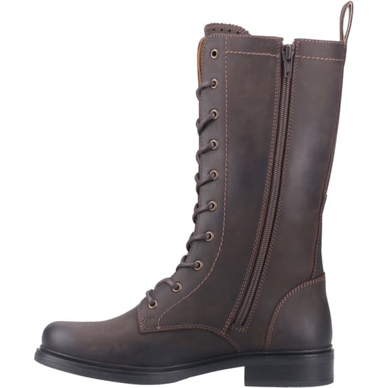 Cotswold Hidcote Leder Damenbraune Stiefel - Image 4