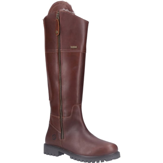 Cotswold Oldachre Leder Damenbraune Stiefel - Image 1