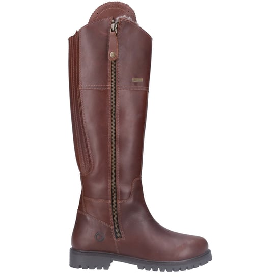 Cotswold Oldachre Leder Damenbraune Stiefel - Image 5