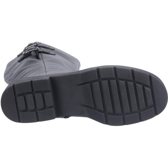 Hush Puppies Tallulah Leder Damenstiefel Schwarz - Image 3
