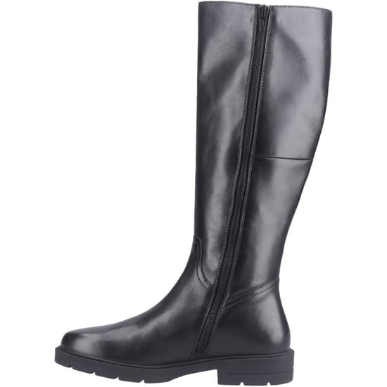 Hush Puppies Tallulah Leder Damenstiefel Schwarz - Image 4