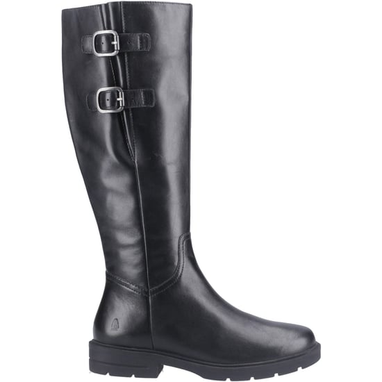 Hush Puppies Tallulah Leder Damenstiefel Schwarz - Image 5