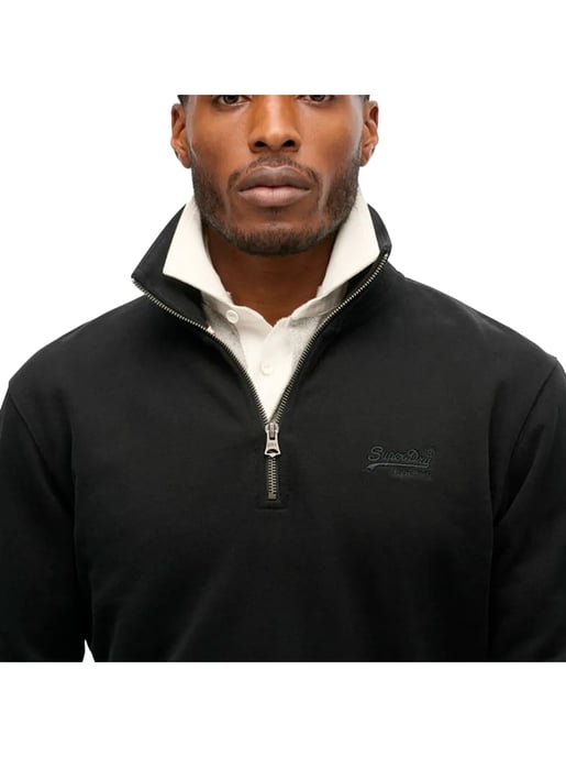 Superdry Herren Essential Logo Henley Pullover - Image 3