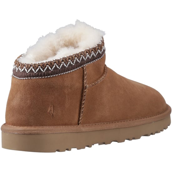 Hush Puppies Sloane Damenhausschuhe aus Veloursleder in Tan - Image 2