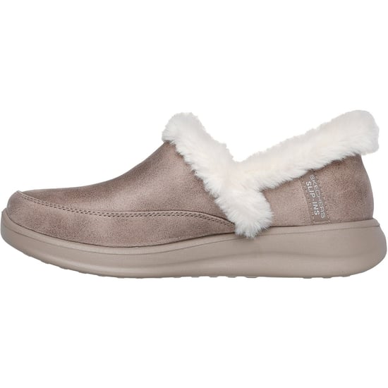 Skechers Cozy Escape Damen Hausschuhe In Taupe - Image 4