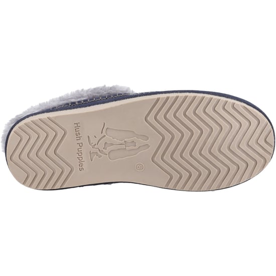 Hush Puppies Atticus Wildleder Hausschuhe für Herren in Marineblau - Image 3