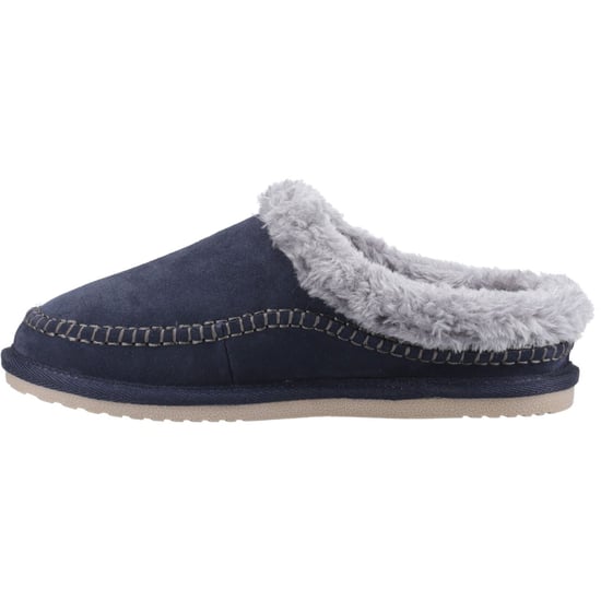 Hush Puppies Atticus Wildleder Hausschuhe für Herren in Marineblau - Image 4