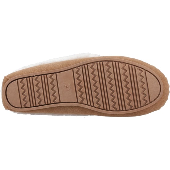 Hush Puppies Agnes Veloursleder Damen Hausschuhe in Tan - Image 3