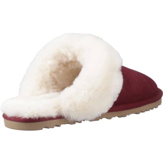 Hush Puppies Samantha Damen Hausschuhe aus Wildleder in Bordeaux - Image 2