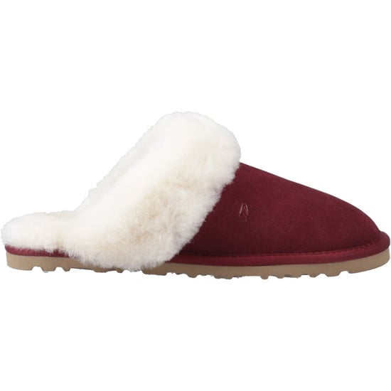 Hush Puppies Samantha Damen Hausschuhe aus Wildleder in Bordeaux - Image 5
