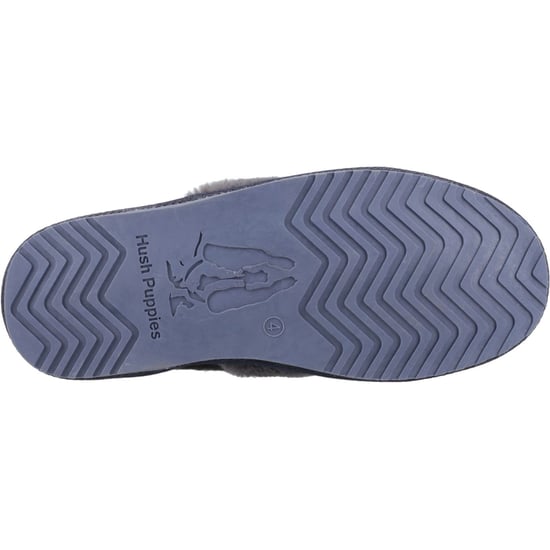 Hush Puppies Ariel Wildleder Damen Hausschuhe in Navy - Image 3