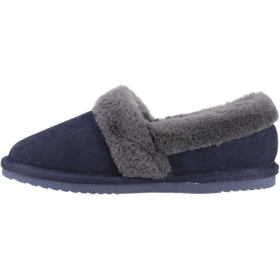 Hush Puppies Ariel Wildleder Damen Hausschuhe in Navy - Image 4