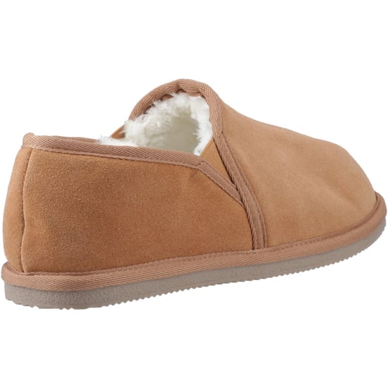 Hush Puppies Aryan Herren Wildlederhausschuhe in Tan - Image 2