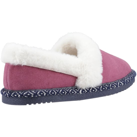 Hush Puppies Ariel Wildleder Damen Pantoffeln in Pink - Image 2