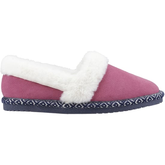 Hush Puppies Ariel Wildleder Damen Pantoffeln in Pink - Image 5