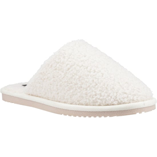 Hush Puppies Joanna Textil Damen Creme Hausschuhe - Image 1