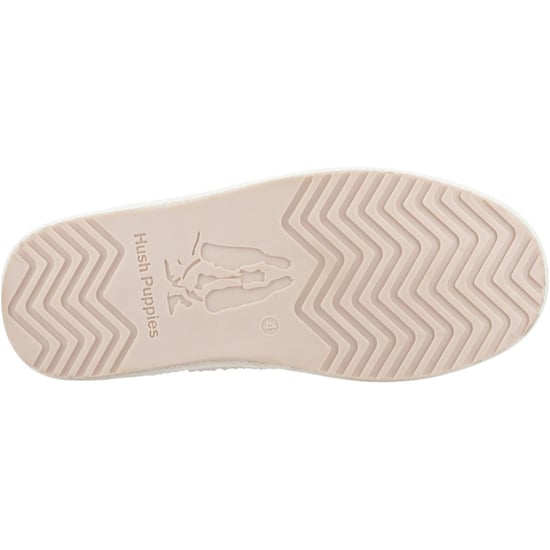 Hush Puppies Joanna Textil Damen Creme Hausschuhe - Image 3
