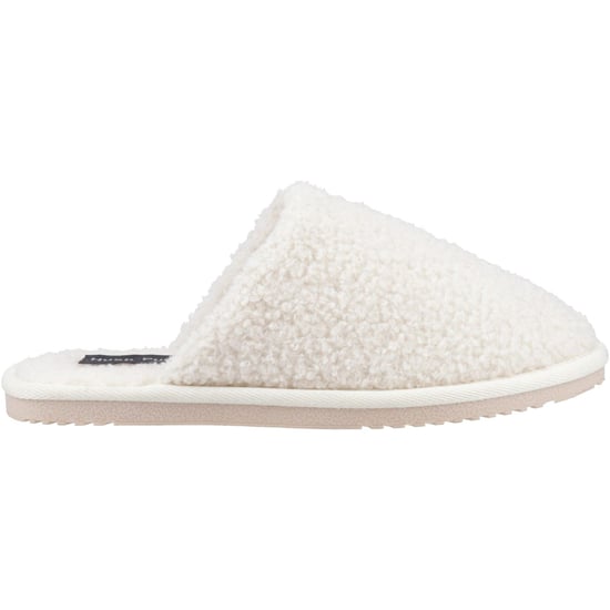 Hush Puppies Joanna Textil Damen Creme Hausschuhe - Image 5