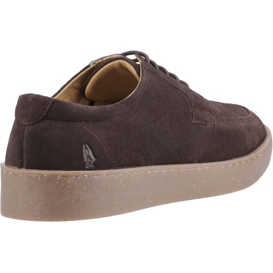 Hush Puppies Rafael Herren Mokassin Schuhe aus Wildleder in Schokoladenfarbe - Image 2