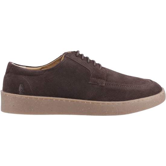 Hush Puppies Rafael Herren Mokassin Schuhe aus Wildleder in Schokoladenfarbe - Image 5