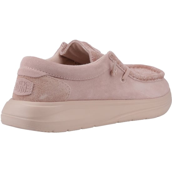 HEYDUDE Wendy COMF Wildleder Damenschuhe in Roséstaub Mokassins - Image 2