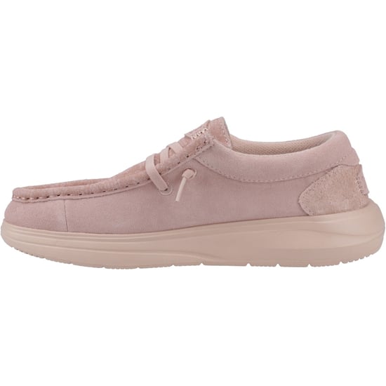 HEYDUDE Wendy COMF Wildleder Damenschuhe in Roséstaub Mokassins - Image 4