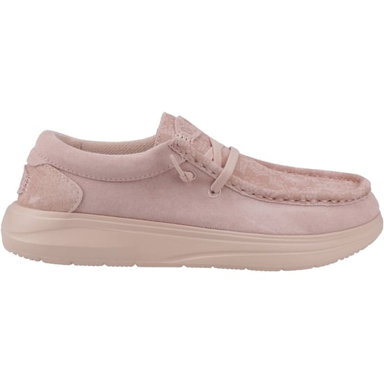HEYDUDE Wendy COMF Wildleder Damenschuhe in Roséstaub Mokassins - Image 5
