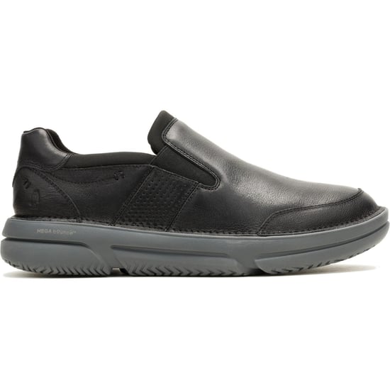 Hush Puppies Baylor Leder Männer Schwarz Slipper - Image 6