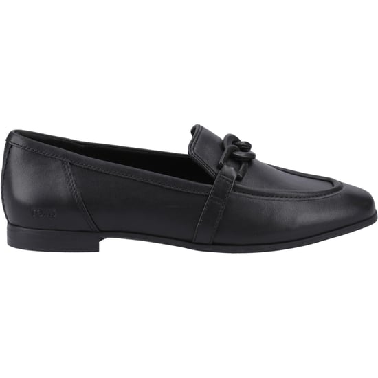 TOMS Lynette Leder Damen Schwarze Slipper - Image 5