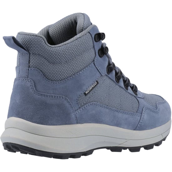 Cotswold Oddington Wildleder Mesh Damen Wanderschuhe in Blau - Image 2