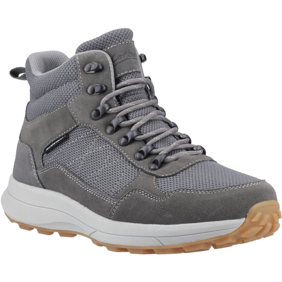 Cotswold Oddington Wildleder-Mesh Herren Graue Wanderschuhe - Image 1