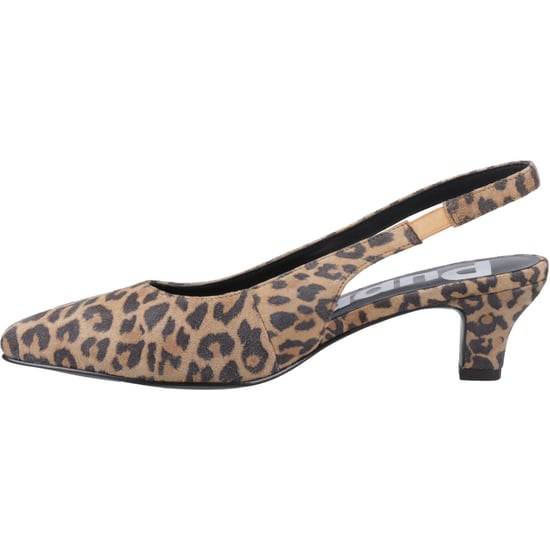 Hush Puppies Nahla Leder Damen Leoparden Spitze Slingback Schuhe - Image 4