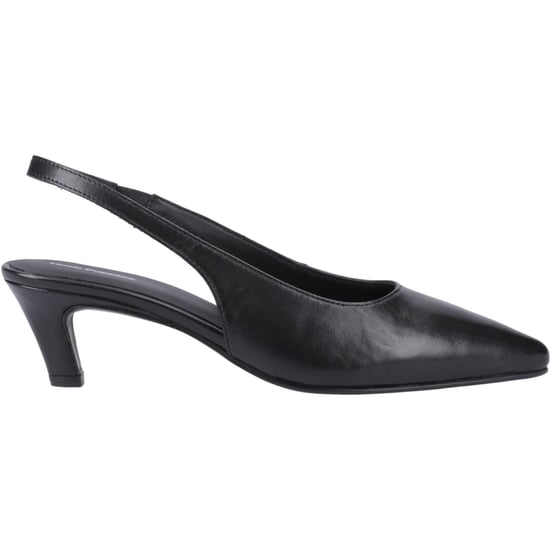 Hush Puppies Nahla Leder Damen Schwarze Spitz Zehen Slingback Schuhe - Image 5