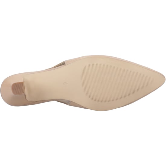 Hush Puppies Nahla Leder Damen Nude Spitz Slingback Schuhe - Image 3