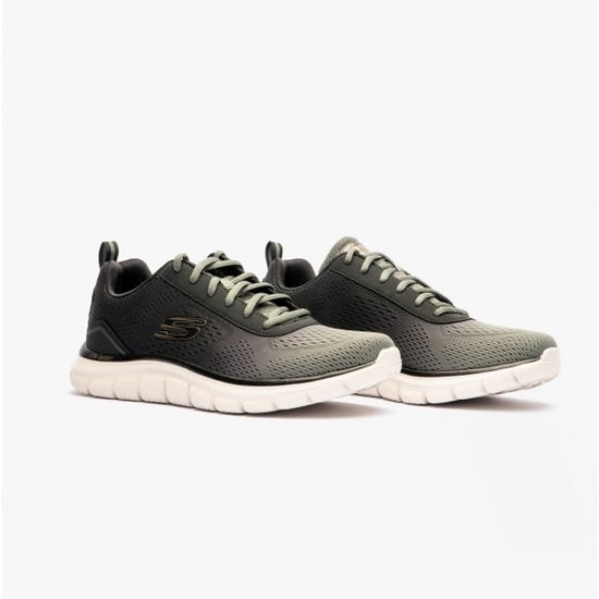 Skechers 232399/olbk Track-ripkent Herren Schnürtrainer Oliv/schwarz/dunkel Natural - Image 2