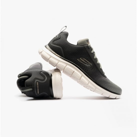 Skechers 232399/olbk Track-ripkent Herren Schnürtrainer Oliv/schwarz/dunkel Natural - Image 5