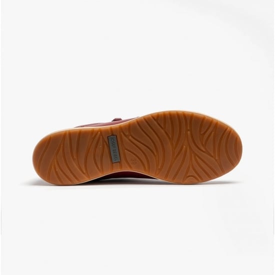 Josef Seibel Caren 12 Damen Leder Sneaker Bordeaux - Image 4