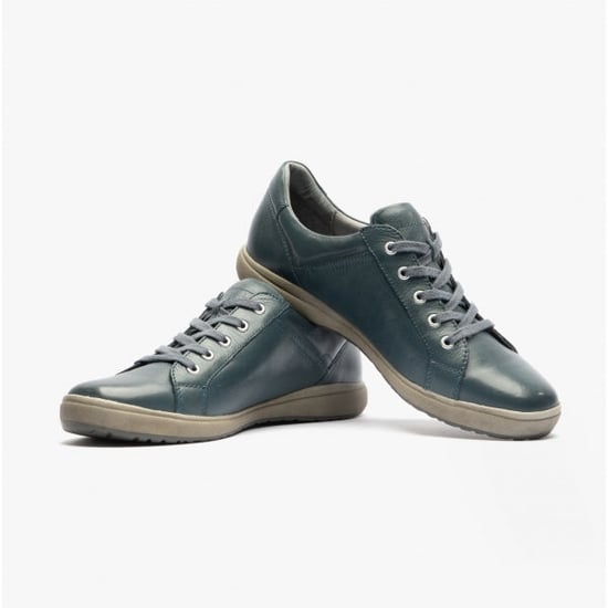 Josef Seibel Caren 12 Damen Leder Sneakers Ocean - Image 4