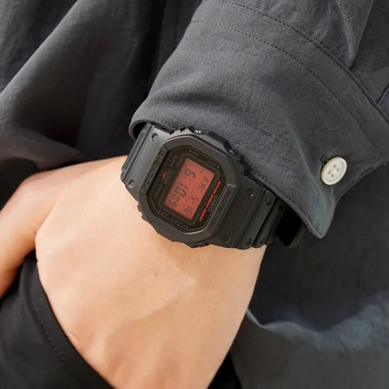 Casio G-shock Schwarz Herren Armbanduhr DW-5600BBR-1ER - Image 4