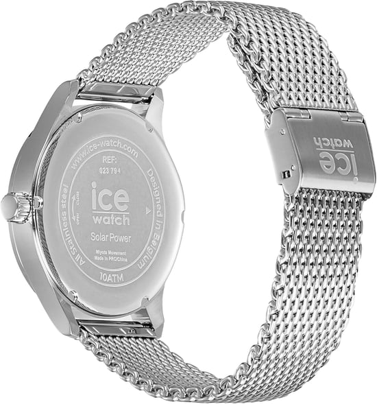 Ice Watch Ice Steel - Silver Dark Blue Silber Herren Armbanduhr 024748 - M - Image 2
