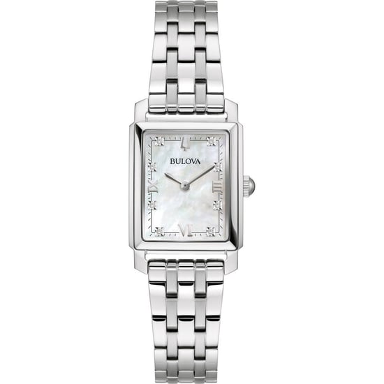 Bulova Sutton Silber Damen Armbanduhr 96P244 - Image 1