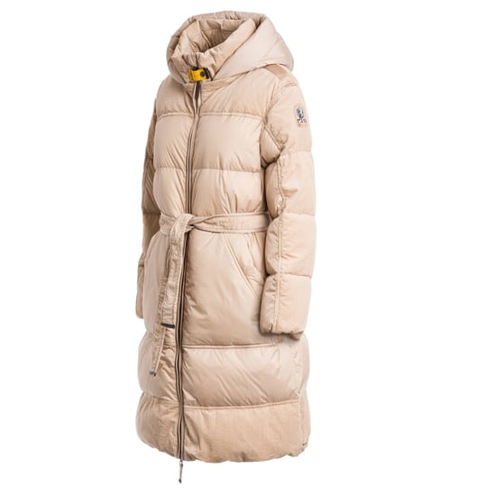 Parajumpers - Interstellar - Sunkissed - Lange Daunenjacke Mit Kapuze In Bequemer Passform In Beige - Image 3