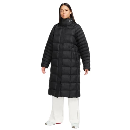 Schwarze, Lange Nike-jacke - Image 2