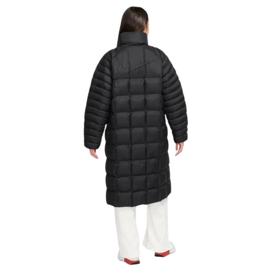 Schwarze, Lange Nike-jacke - Image 3
